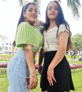 Mia y fabiola con nosotras pasarás momentos bellos